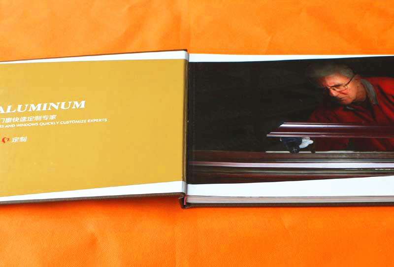 書籍書刊印刷展示河南印刷廠：鋁世家 鋁門窗快速定制專家畫冊